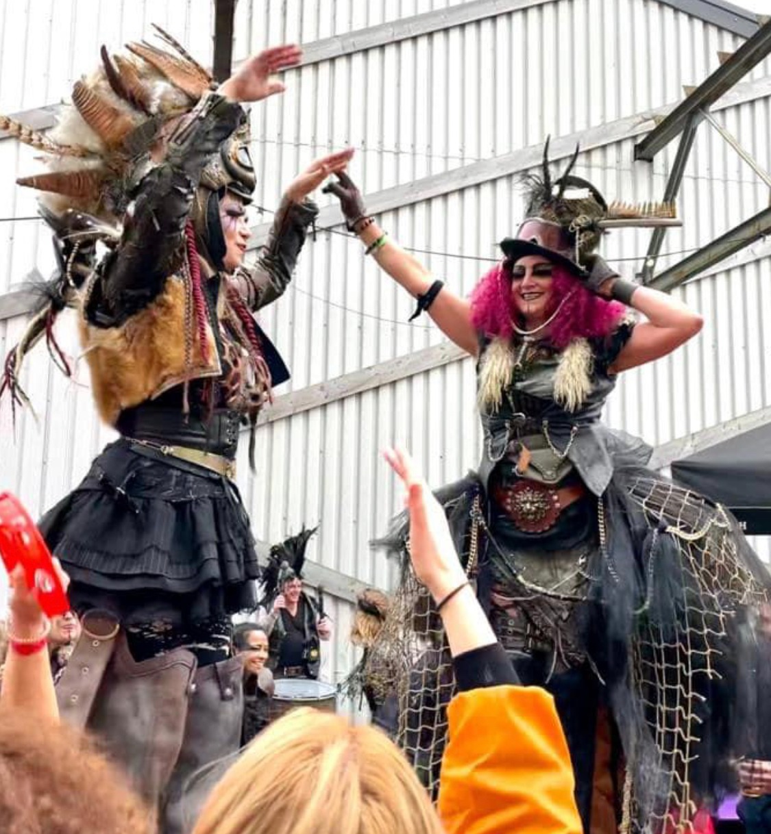 Abyss, walkers of the void tijdens een Halloween-act